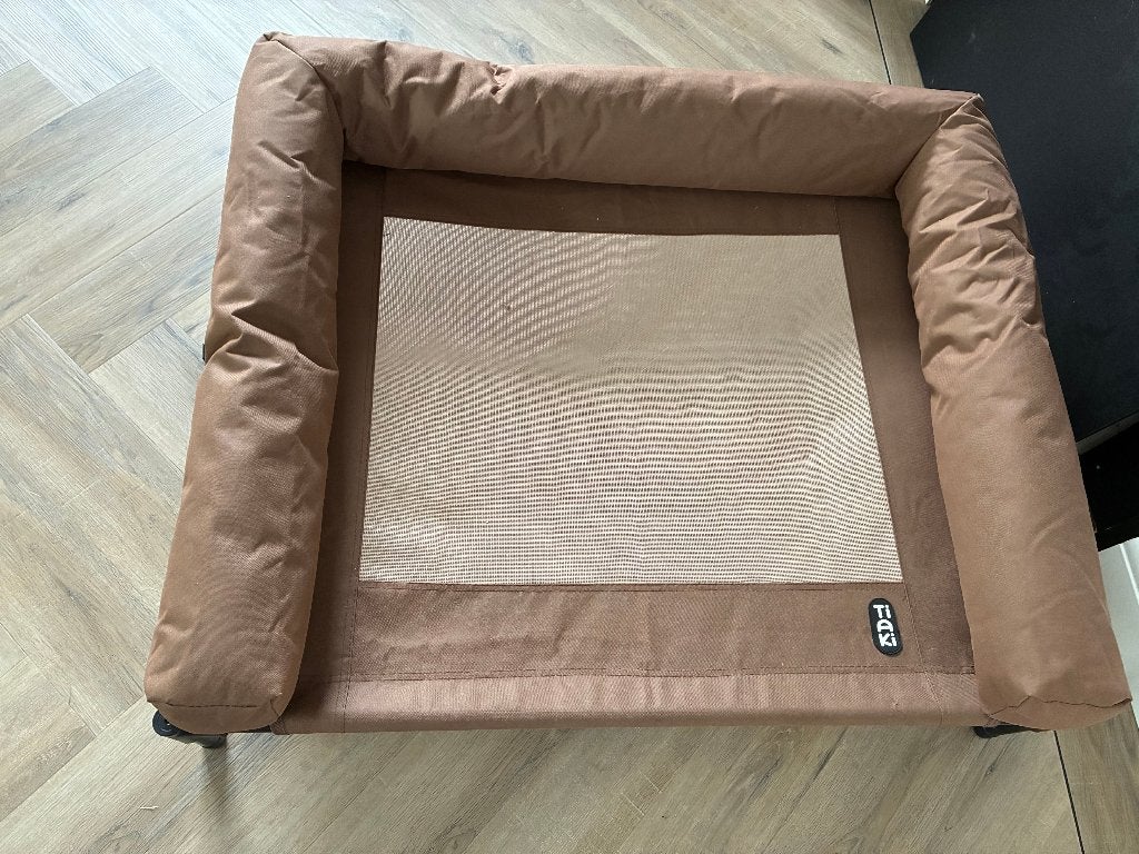 Hondenmand / Hondensofa TIAKI Sun – maat L (91 x 76 x 18 cm), Ophalen, Gebruikt, Stof