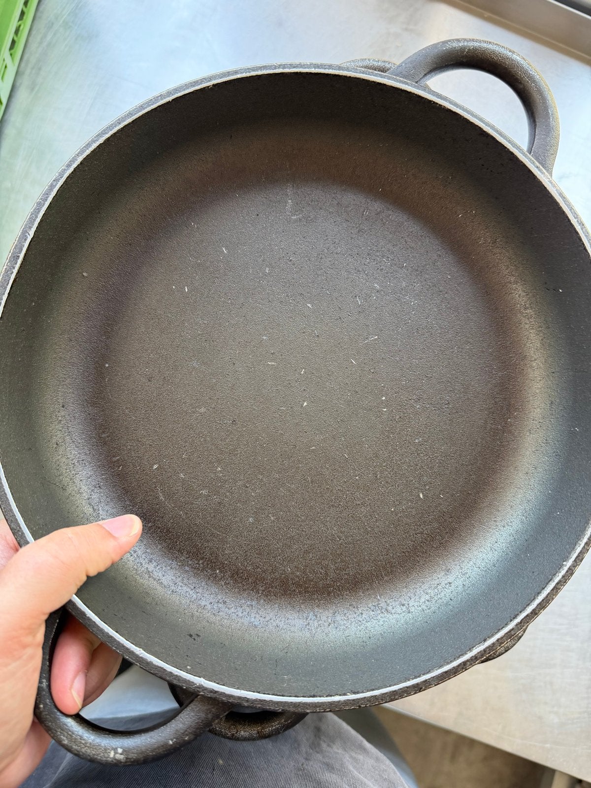 Josper aluminium Koekenpan - Gebruikt set van 10, Ophalen, Koekenpan, Gebruikt, Gietijzer
