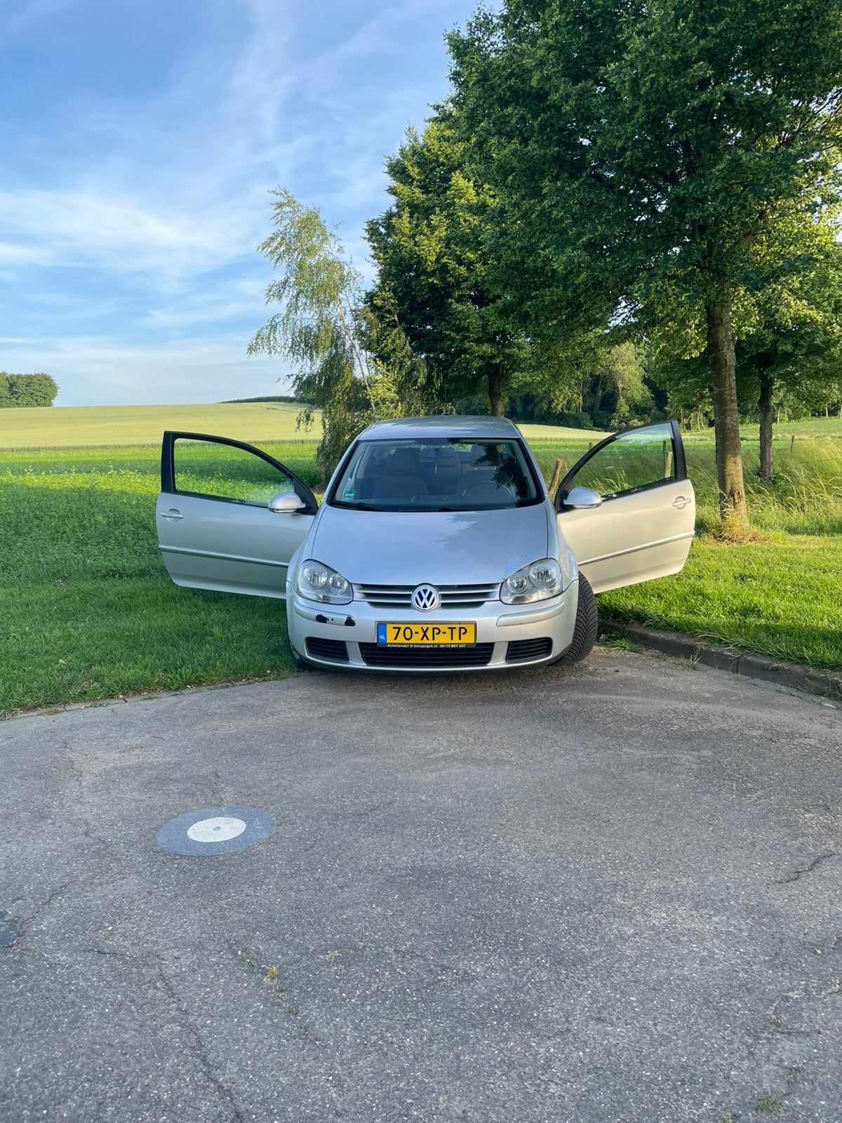 Volkswagen Golf 1.4 16V 59KW 2007 Grijs, Voorwielaandrijving, Stof, 4 cilinders, 610 kg