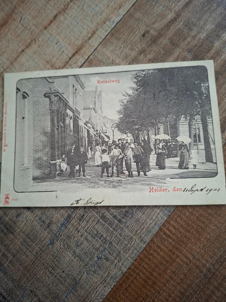 den helder, Ophalen of Verzenden, Voor 1920, Gelopen, Noord-Holland