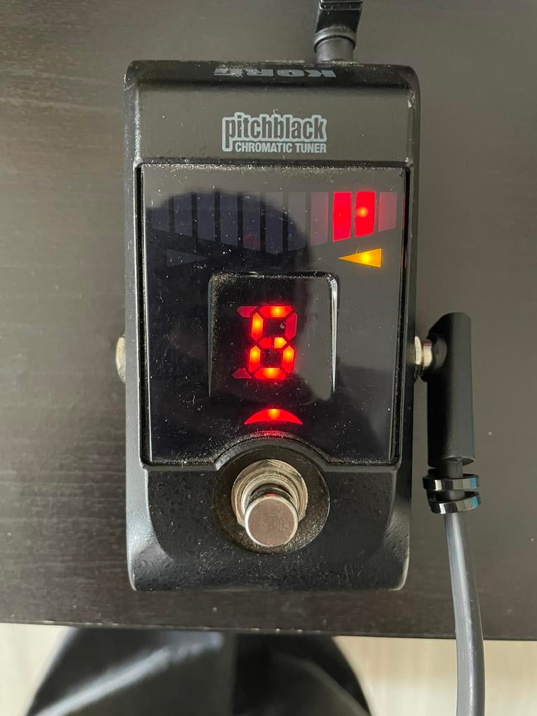 Korg Pitchblack tuner, Ophalen of Verzenden, Zo goed als nieuw