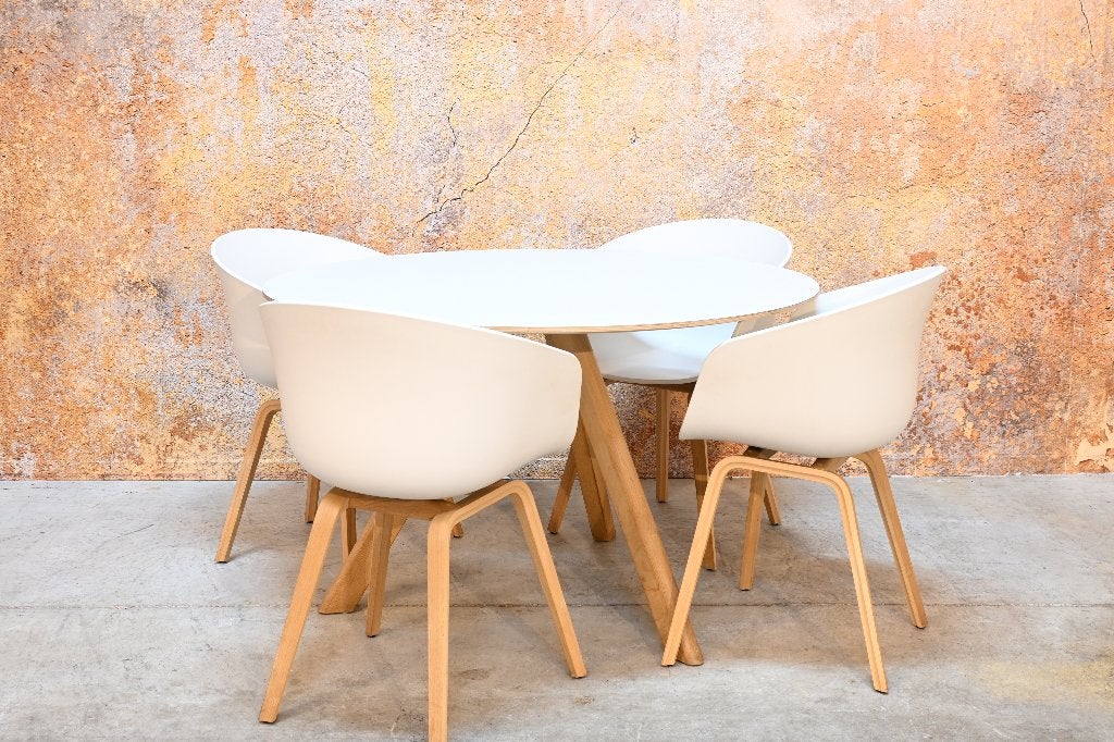 ZGANieuw fraaie ronde Hay Copenhague design eettafel