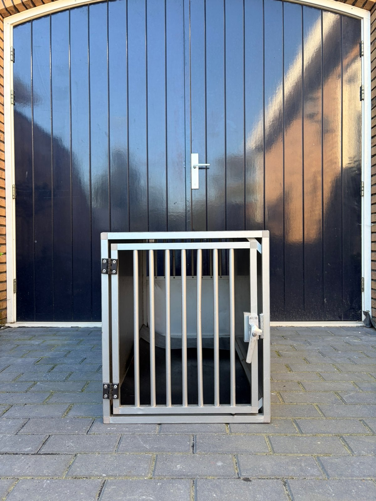 Autokennel kelderskooien, Dieren en Toebehoren, Hondenhokken, Ophalen, Gebruikt, 110 cm of meer, Minder dan 65 cm