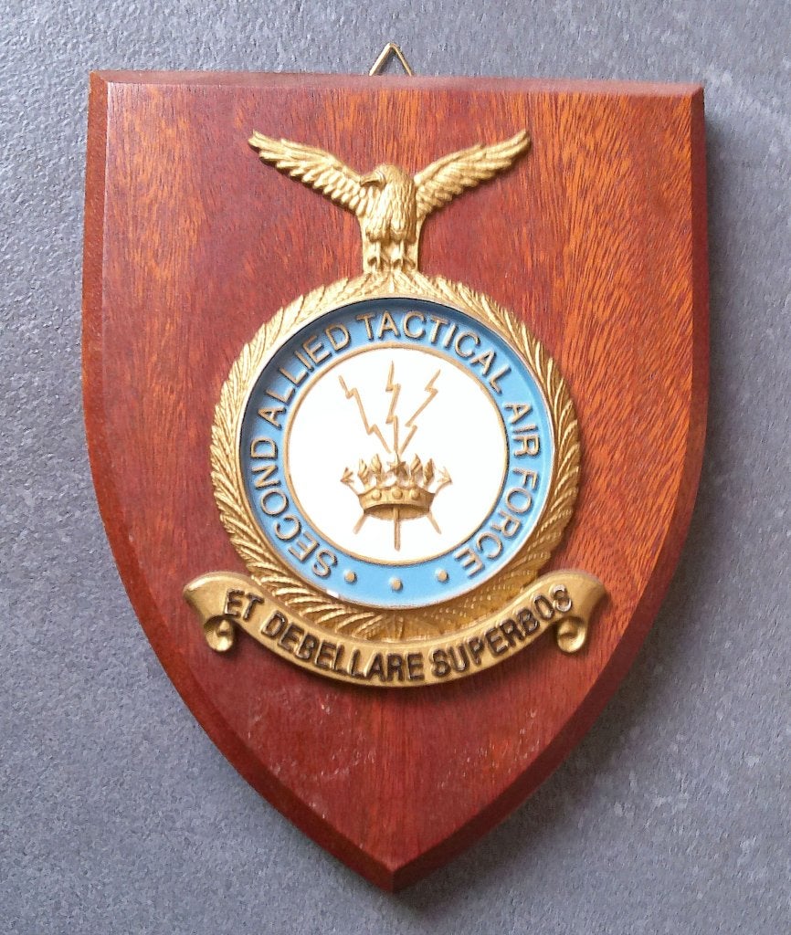 Wapenschild Second Allied Tactical Air Force 2ATAF, Verzenden, Luchtmacht, Overige gebieden, Overige typen