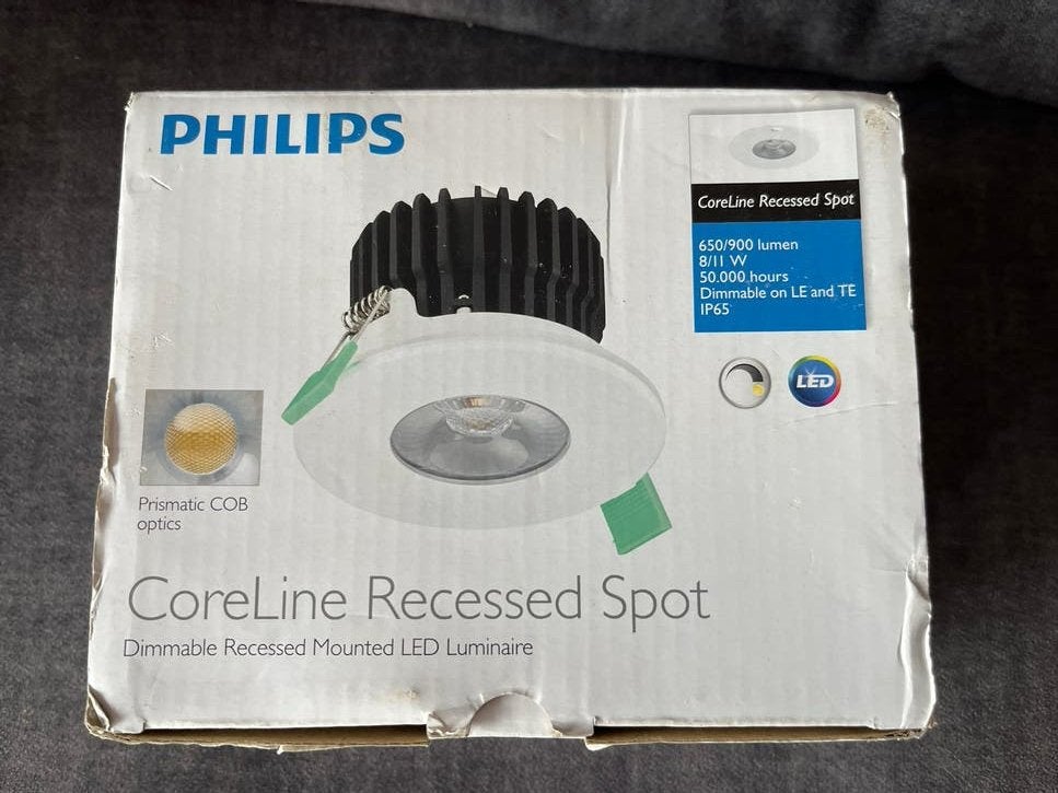 4x Philips CoreLine Recessed Spot - Dimbare LED Inbouwspot, Ophalen, Dimbaar, Nieuw, LED