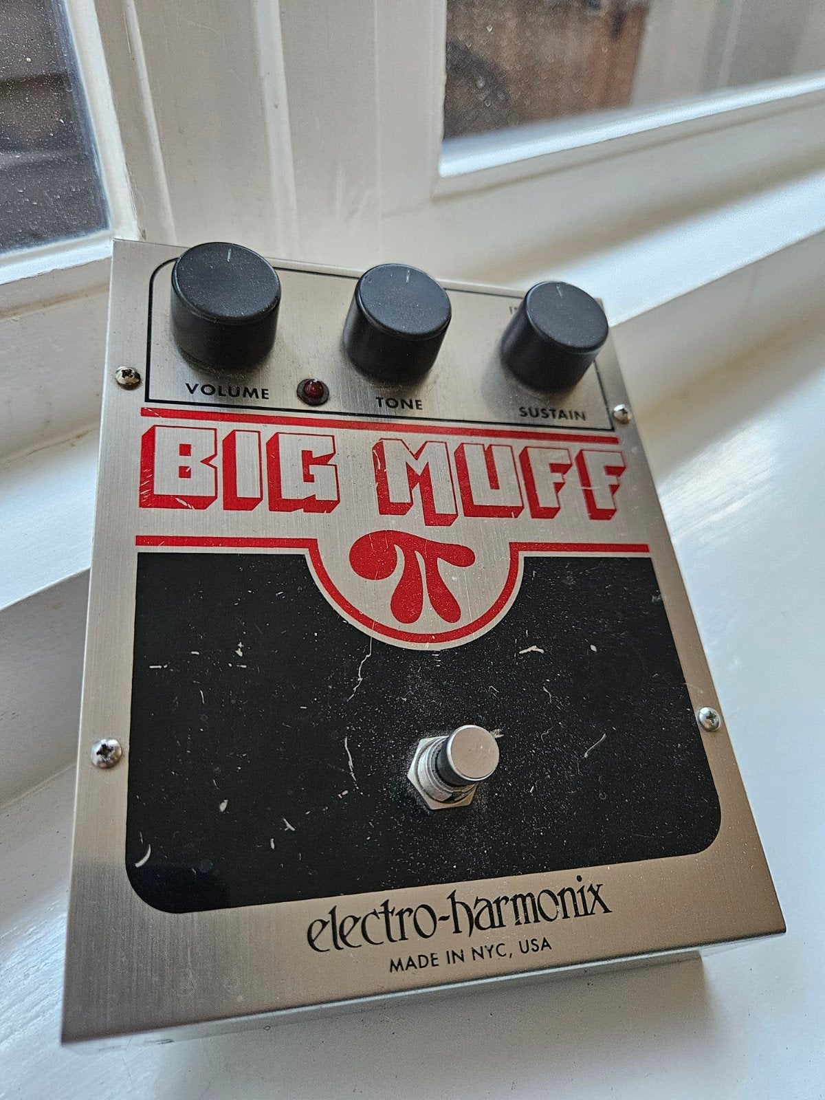 Electro-Harmonix Big Muff Pi Fuzz Pedaal, Muziek en Instrumenten, Effecten, Ophalen of Verzenden, Gebruikt