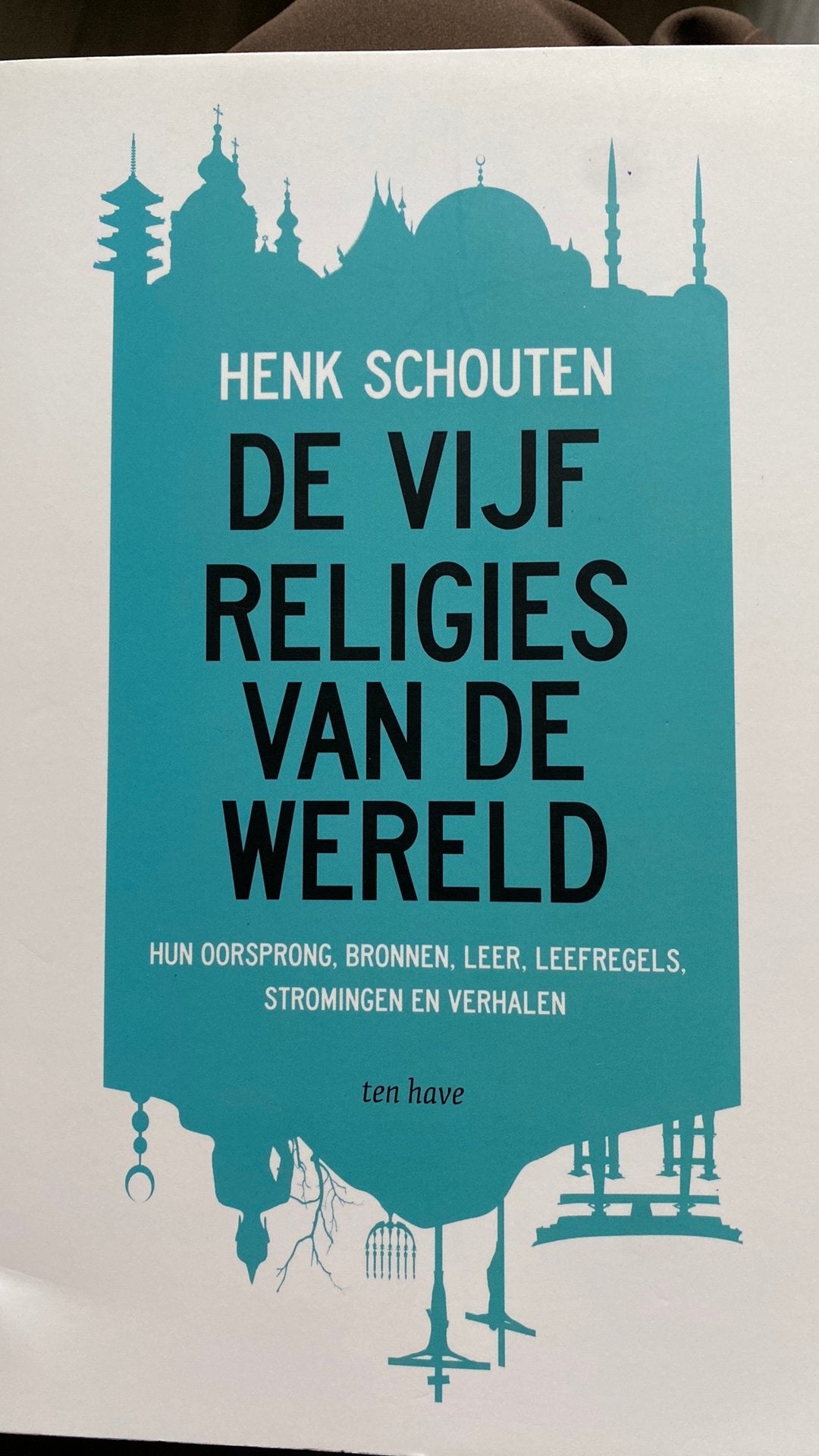 Henk Schouten - De vijf religies van de wereld, Boeken, Zo goed als nieuw, Henk Schouten, Alpha, HBO