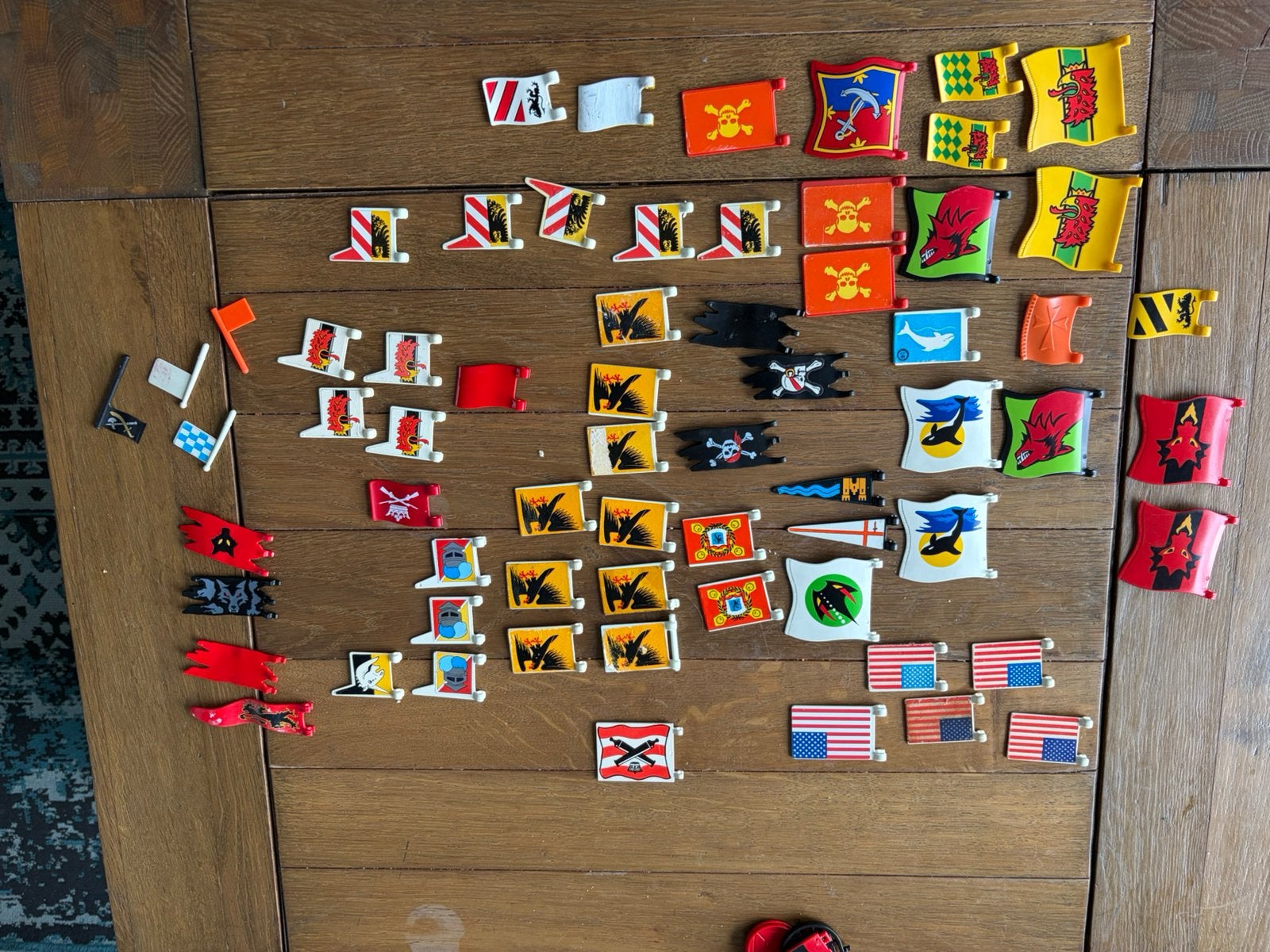 Playmobil vintage vlaggen, Kinderen en Baby's, Speelgoed | Playmobil, Ophalen of Verzenden, Zo goed als nieuw