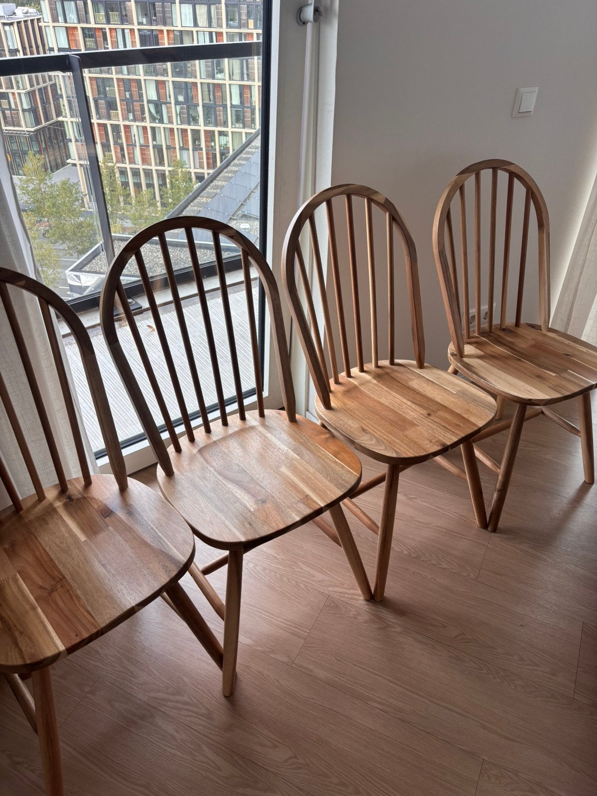 Eetkamerstoelen 4x