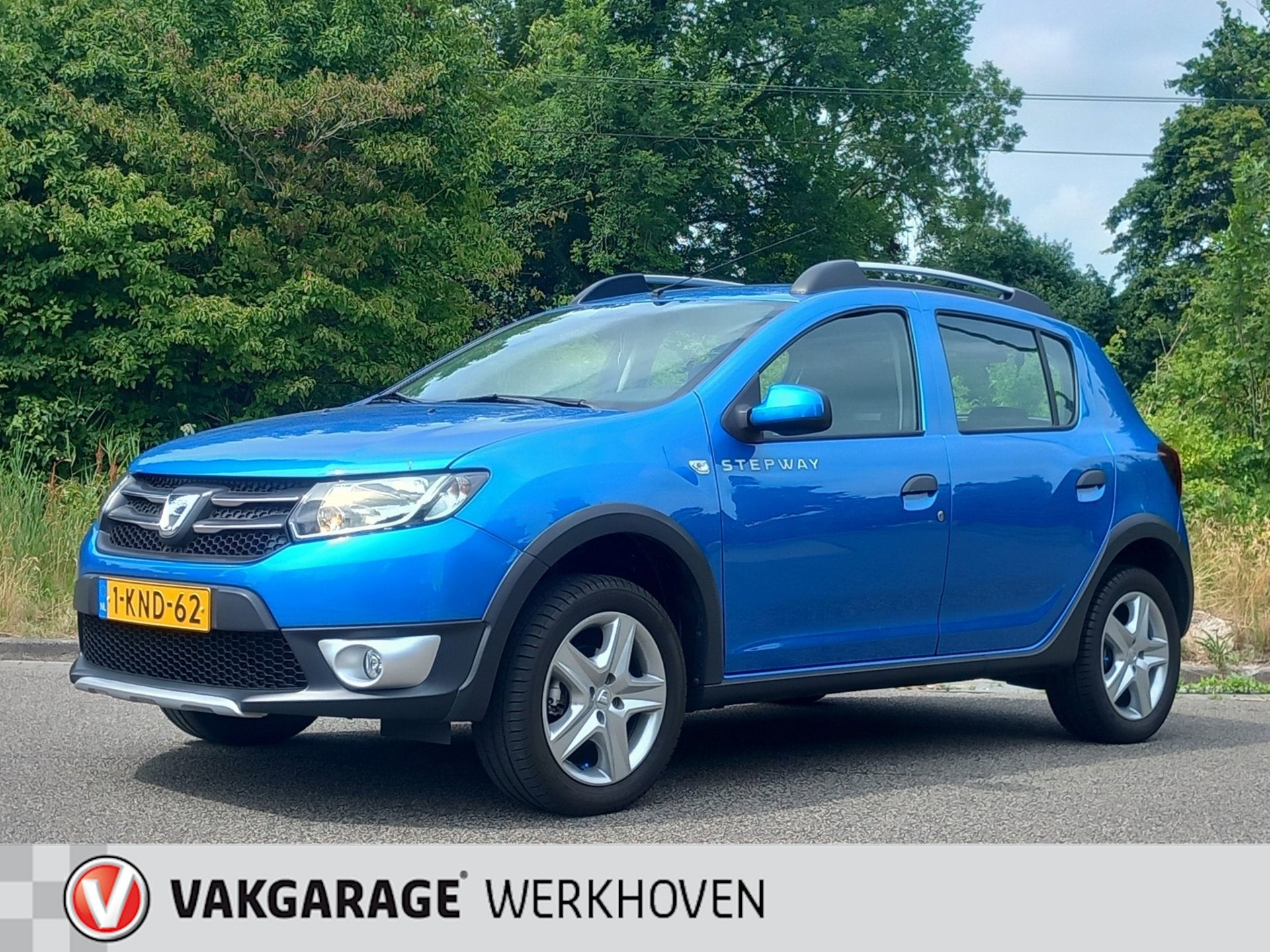 Dacia Sandero 0.9 TCe Stepway Lauréate | Orig. 34.000 km !, Auto's, Dacia, Voorwielaandrijving, Gebruikt, Blauw, Bedrijf