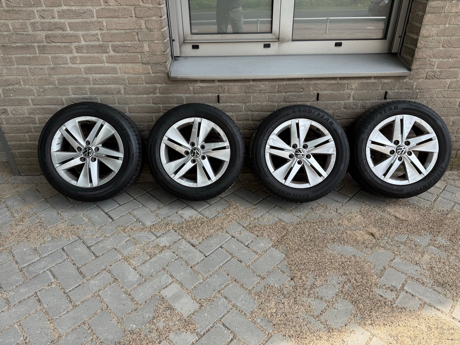 VW Golf 16 inch velgen met goede banden, Auto-onderdelen, Ophalen, Gebruikt, 16 inch, Banden en Velgen