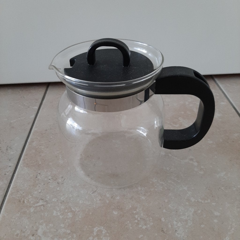 Glazen theepot, Ophalen, Zo goed als nieuw, Glas