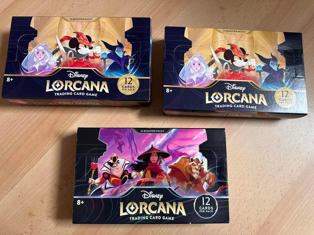 Disney Lorcana Boosterboxen First Chapter + Floodborn !, Ophalen, Nieuw, Boosterbox, Foil
