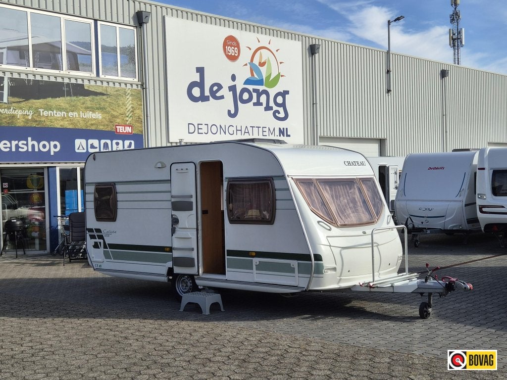 Chateau Calista 450 - Mover - Voortent -, Caravans en Kamperen, Caravans, Chateau, Rondzit, Bedrijf, 750 - 1000 kg