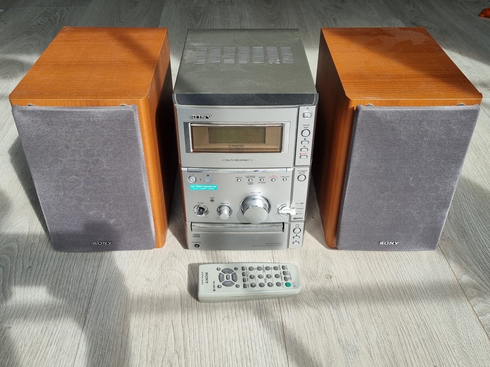 Sony CMT-CPX1 Microset met CD-speler, Tuner en Speakers, Ophalen, Gebruikt, Microset, Sony