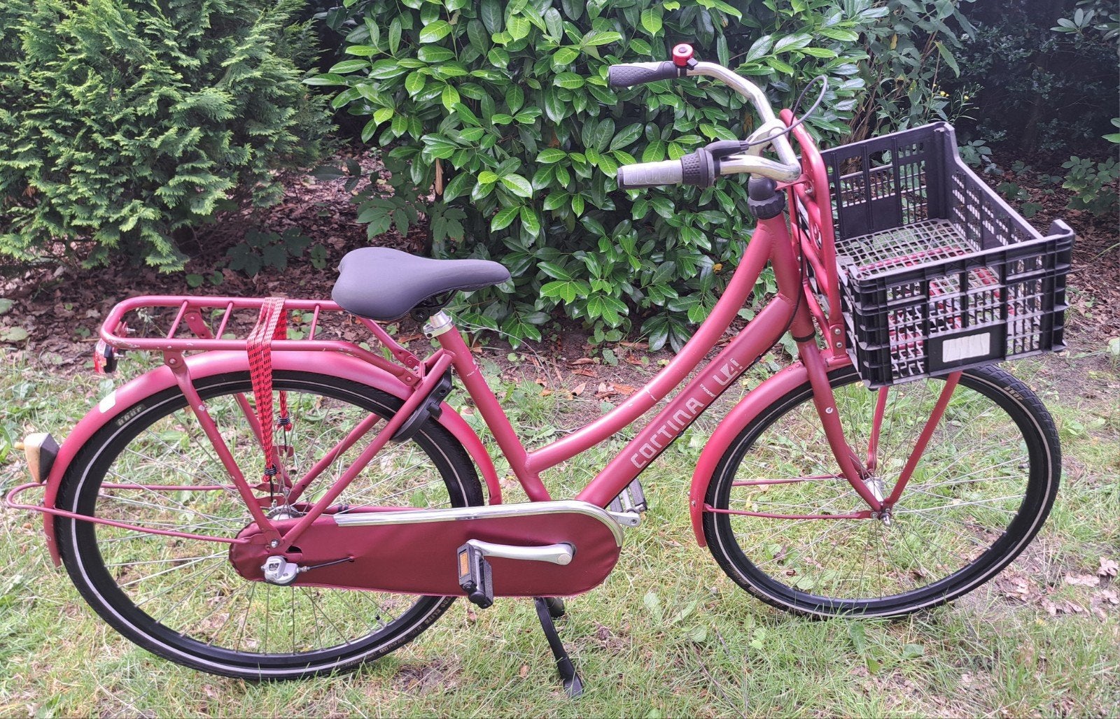 Cortina U4 met 3 versnellingen 28inch, Ophalen, Terugtraprem, Cortina U4 transportfiets, Versnellingen