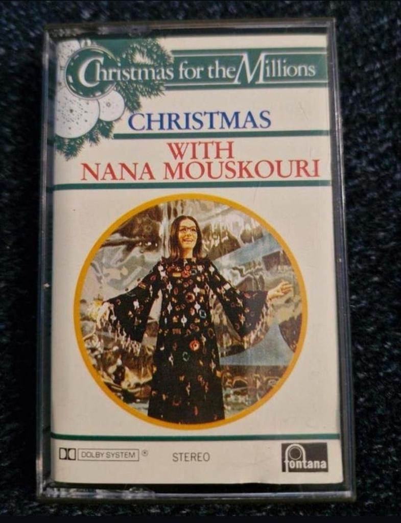 Cassettebandje Christmas with Nana Moukouri, Ophalen of Verzenden, Zo goed als nieuw, 1 bandje