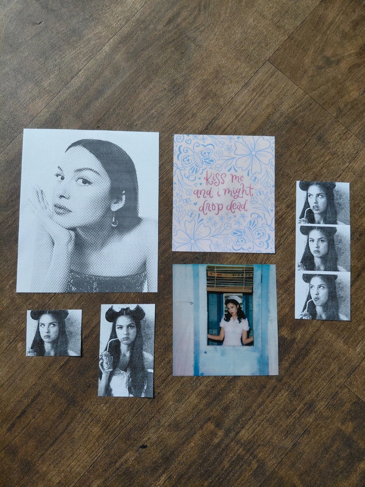 Olivia rodrigo Prints back & white theme 80 grams, Verzenden, Print, Print/reproductie, Origineel