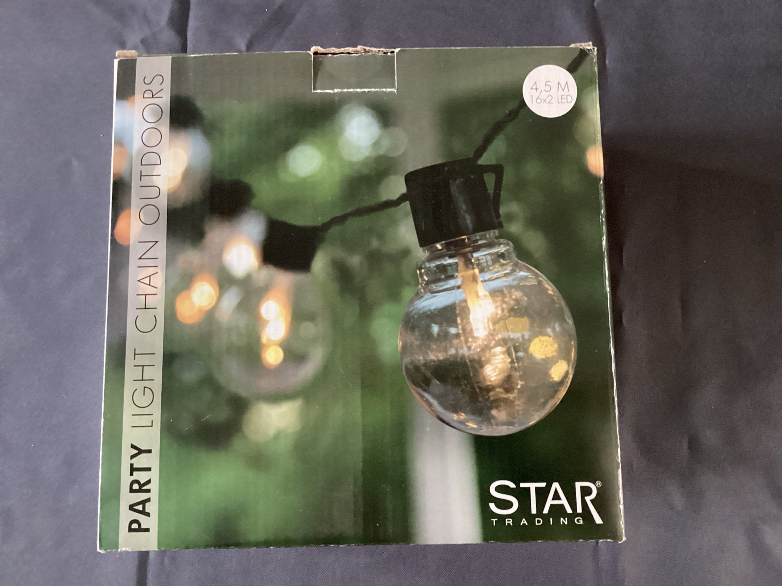 Buiten verlichting - Party Light Chain Outdoors, Tuin en Terras, Ophalen, Kunststof, Minder dan 50 watt, Overige typen