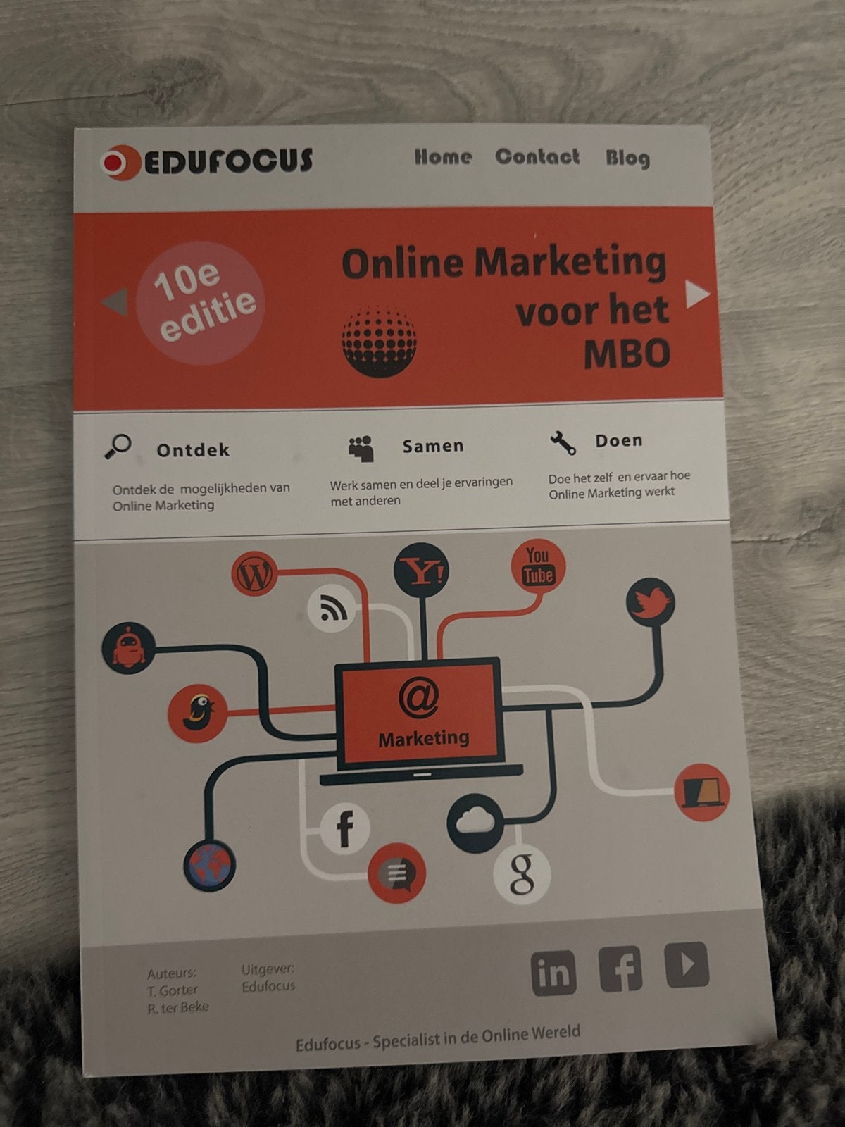 Online Marketing voor het MBO - 10e editie - Nieuwstaat, Ophalen of Verzenden, Zo goed als nieuw