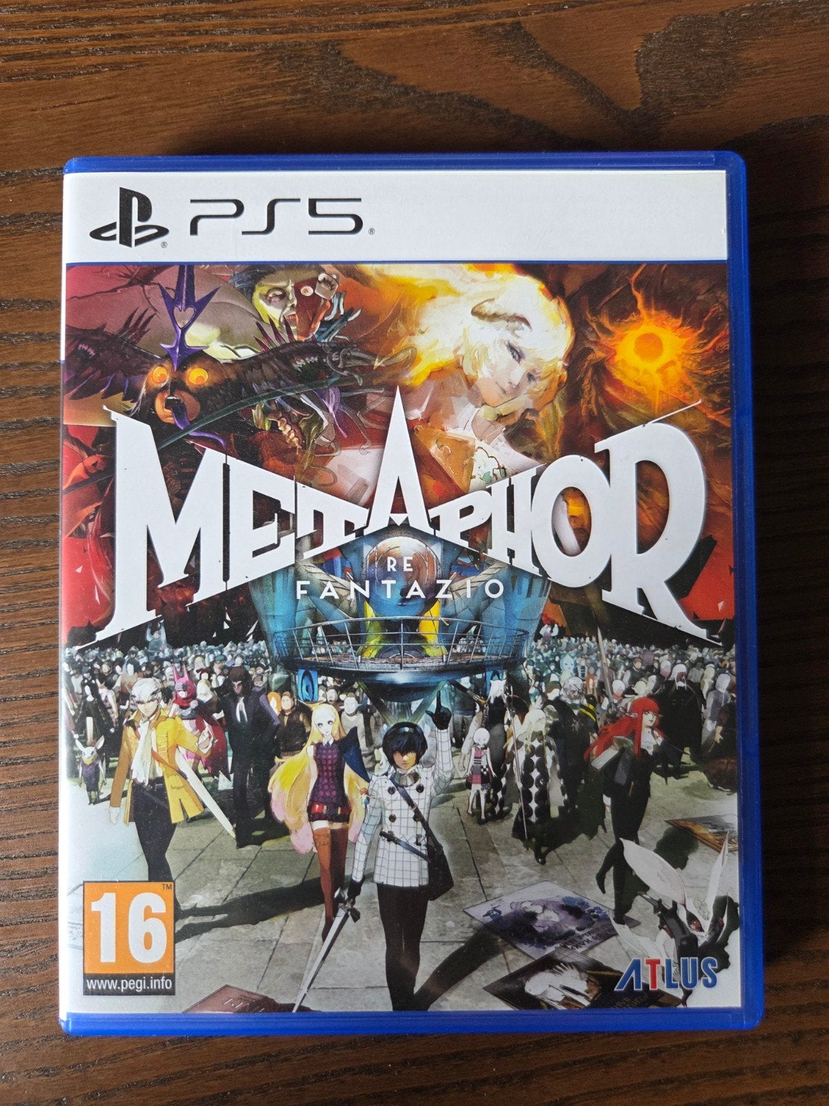 Metaphor: ReFantazio PS5, 1 speler, Ophalen of Verzenden, Zo goed als nieuw, Role Playing Game (Rpg)