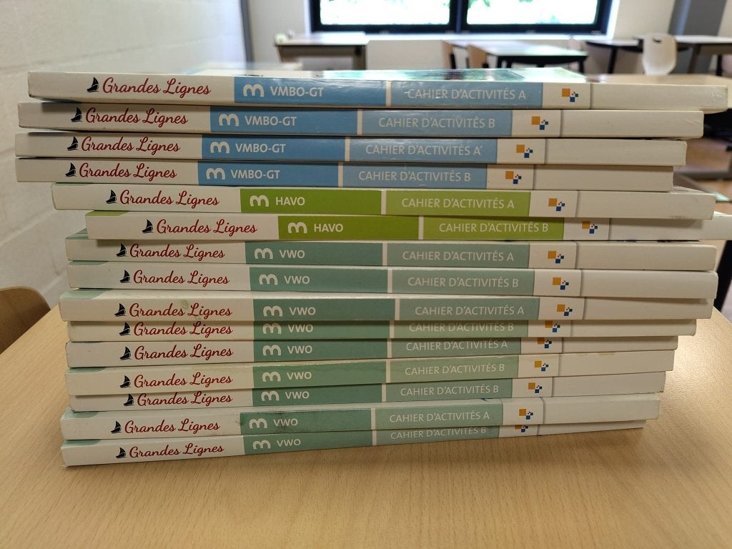 schoolboeken Grandes Lignes 6e editie 3de jaars, Ophalen, Frans, Zo goed als nieuw, Noordhoff Uitgevers