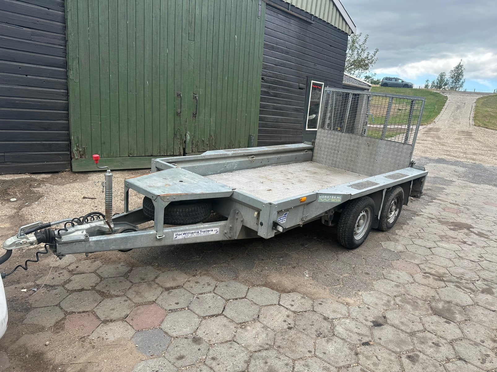 Ifor williams GX27 machinetransporter bj 2020 aanhanger, Ophalen, Zo goed als nieuw
