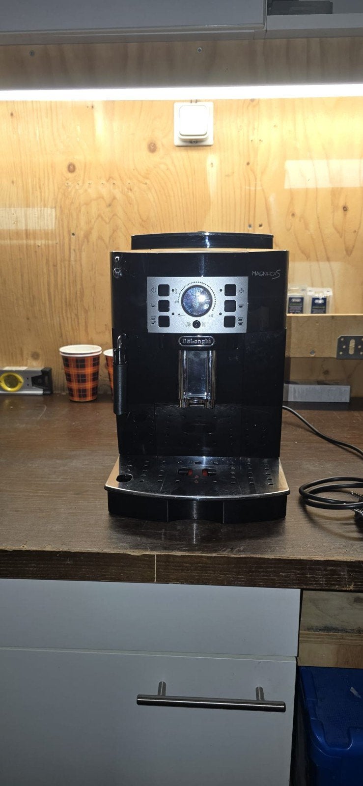 De'Longhi Magnifica S Koffiemachine, Ophalen of Verzenden, Refurbished, Koffiemachine, Koffiebonen