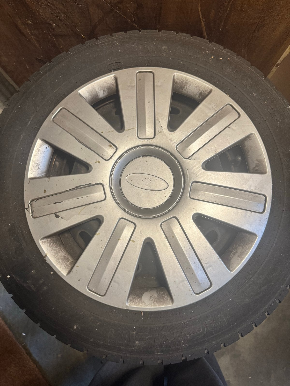 4 Winterbanden voor Ford Fiesta - Zeer goede staat, Auto-onderdelen, Ophalen, Gebruikt, Winterbanden, Band(en)