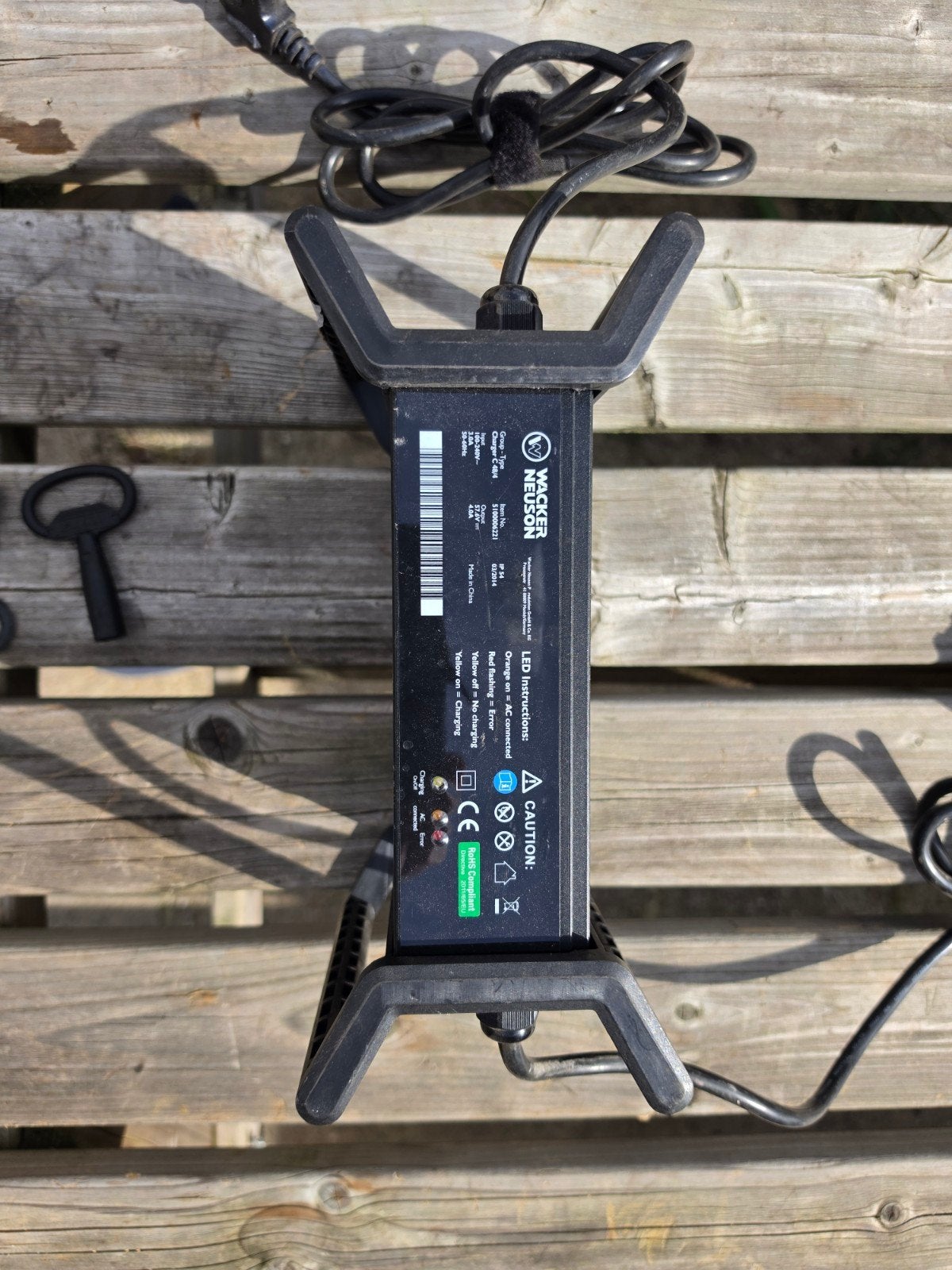 Wacker Neuson C48/4 Acculader 48V BP500/BP1000/BP1400, Ophalen, Gebruikt