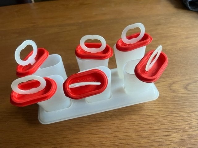 Tupperware ijsjes maken. Vintage, Ophalen of Verzenden, Gebruikt, Overige typen
