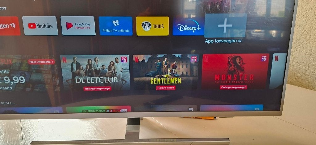 43inch Philips Android Ultra Hd 4K smart tv, Ophalen, Philips, 50 Hz, LCD