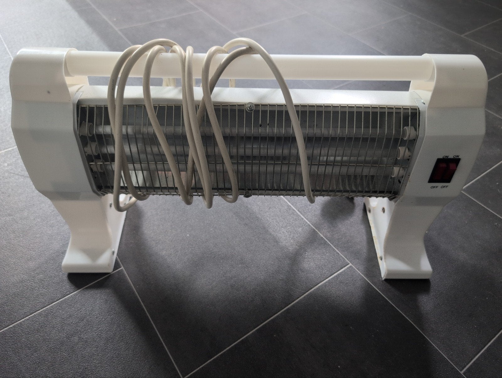 Elektrische Kachel max.1200W - Quartz Heater QH-90 I, Ophalen, Gebruikt, Overige soorten, Elektrisch