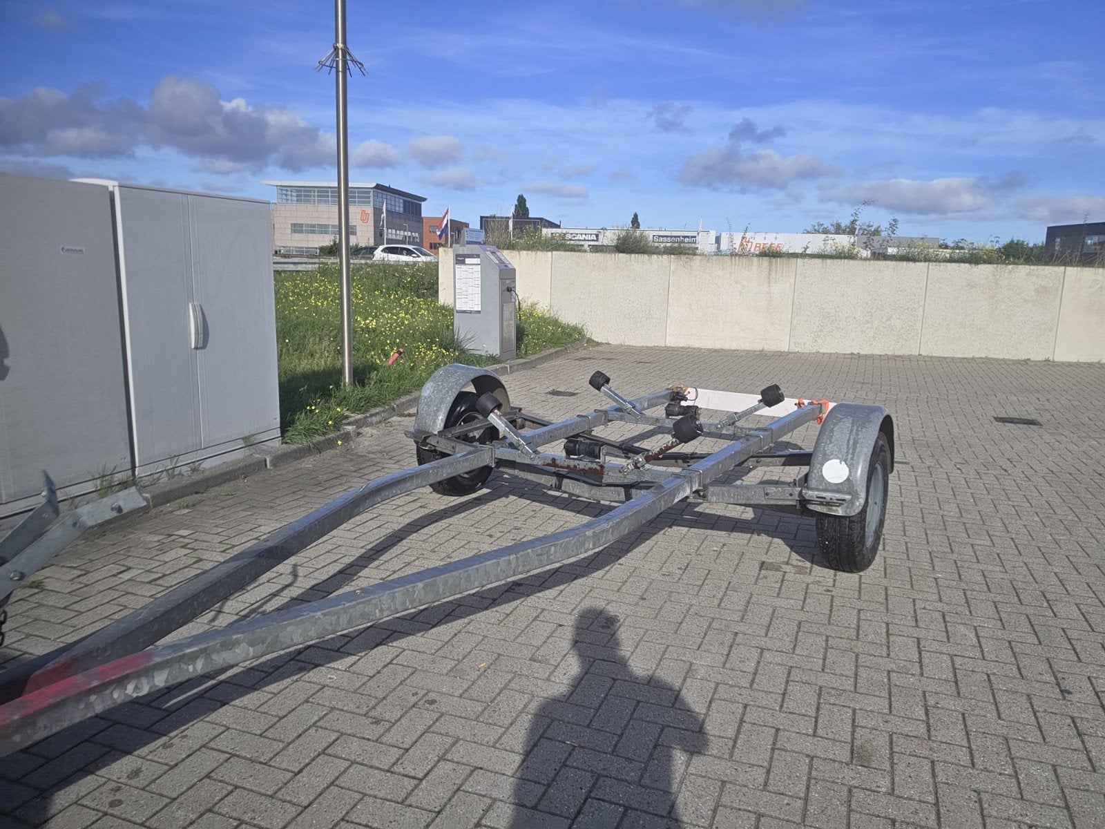 2 boottrailers te koop!!!, Watersport en Boten, Ophalen, Gebruikt, Minder dan 6 meter, Overige typen