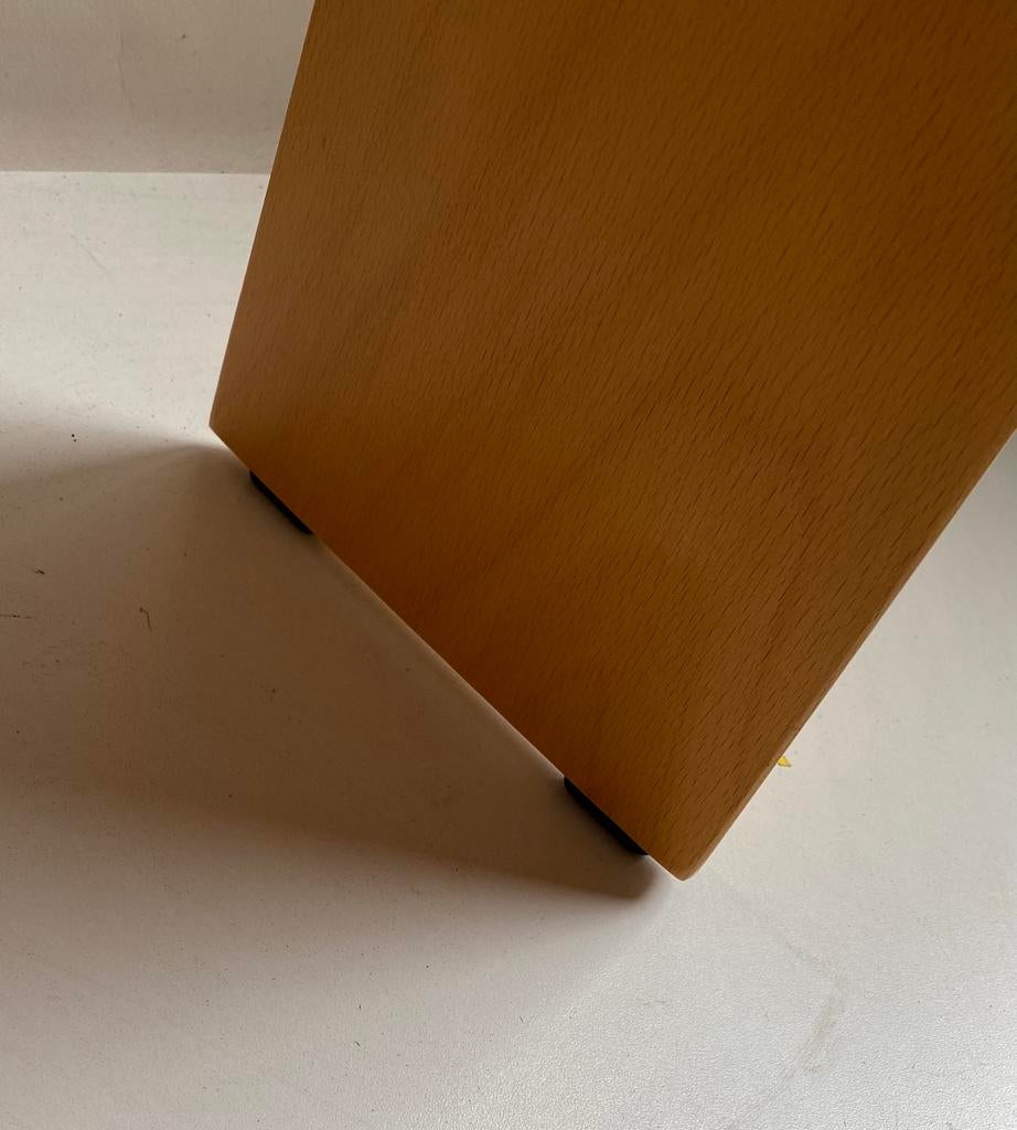 Jaren 80 Ekornes beuken bentwood Scandi salontafel, Ophalen of Verzenden, Huis en Inrichting