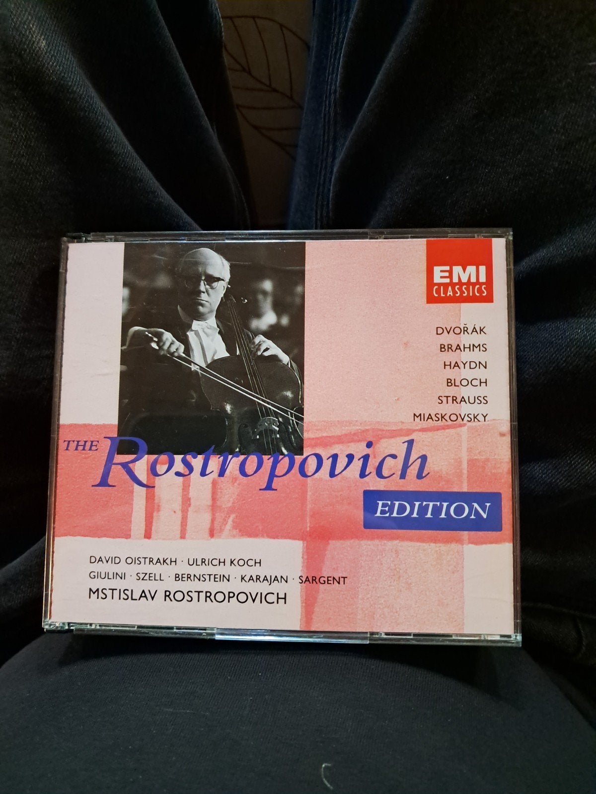 The rostropovich edition (dvorak, brahms etc)(3 cd set), Verzenden, Romantiek, Zo goed als nieuw, Orkest of Ballet