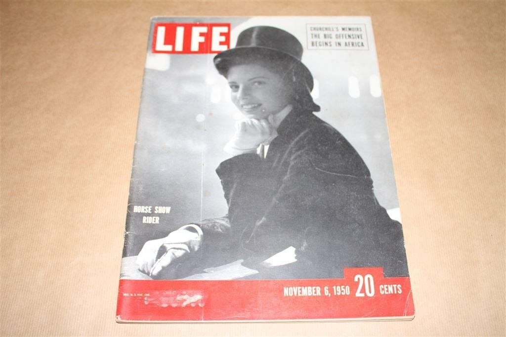 Life Magazine - November 6, 1950 - Vintage ads !!, Ophalen of Verzenden, Gelezen, Muziek, Film of Tv