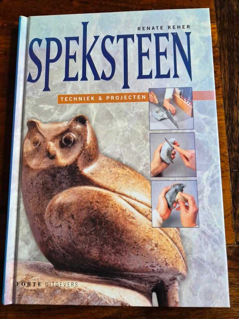 Speksteen: Techniek & Projecten - Renate Reher, Boeken, Hobby en Vrije tijd, Zo goed als nieuw, Overige onderwerpen, Ophalen of Verzenden