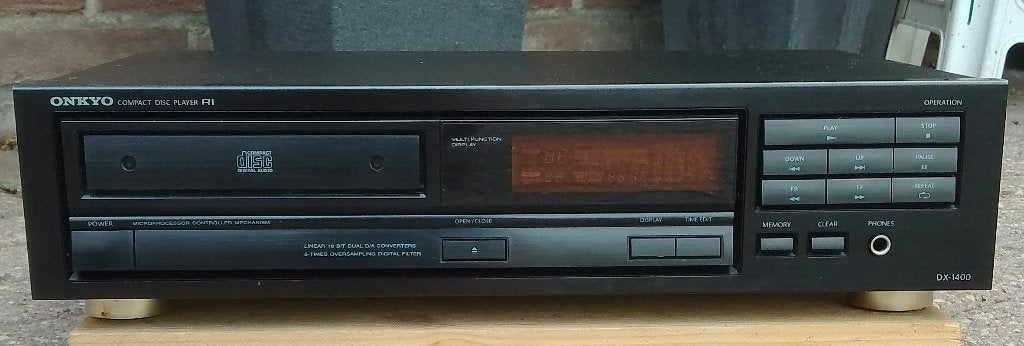 Onkyo DX-1400 CD speler,werkt prima,in nette staat., Audio, Tv en Foto, Cd-spelers, Ophalen of Verzenden, Gebruikt, Overige merken
