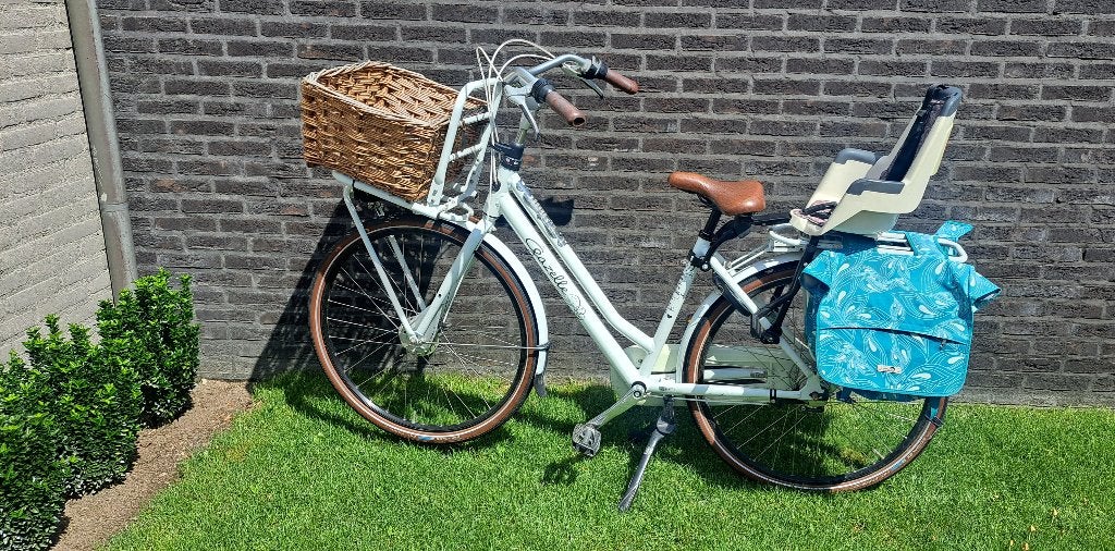 Gazelle fiets inclusief kinderstoeltje, Ophalen, Gebruikt, Gazelle