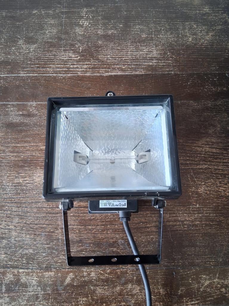 Bouwlamp, max 500W, Ophalen, Gebruikt, 200 tot 500 watt, Lamp