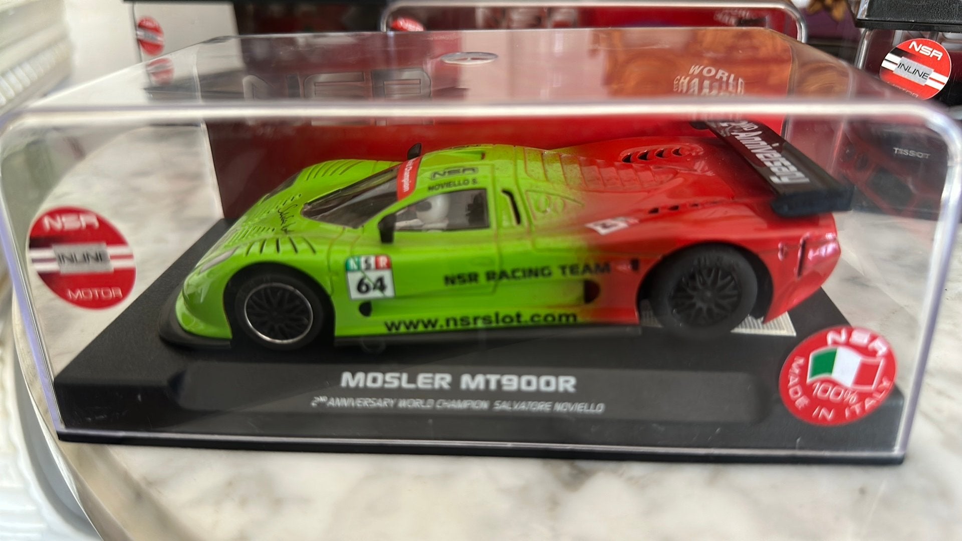 Nsr Mosler mt 900 r special, Kinderen en Baby's, Speelgoed | Racebanen, Ophalen of Verzenden, Nieuw, Elektrisch, Overige merken