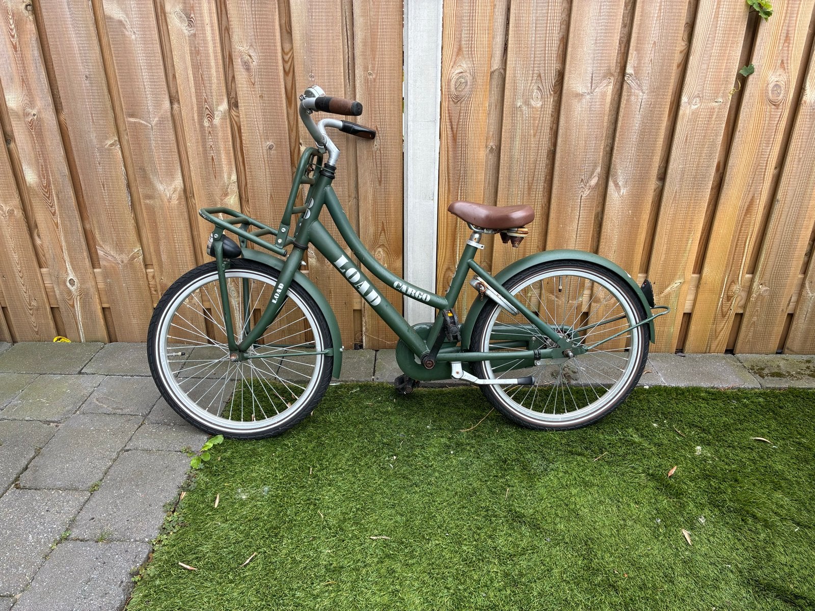 Gebruikte kinder bakfiets 20 inch, Ophalen, Gebruikt, Terugtraprem, 16 tot 20 inch