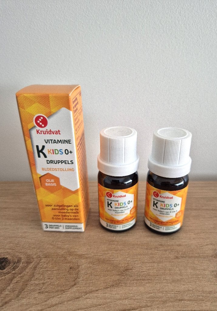 Kruidvat Vitamine K Druppels – 2 verpakkingen, Ophalen of Verzenden, Nieuw, Overige typen