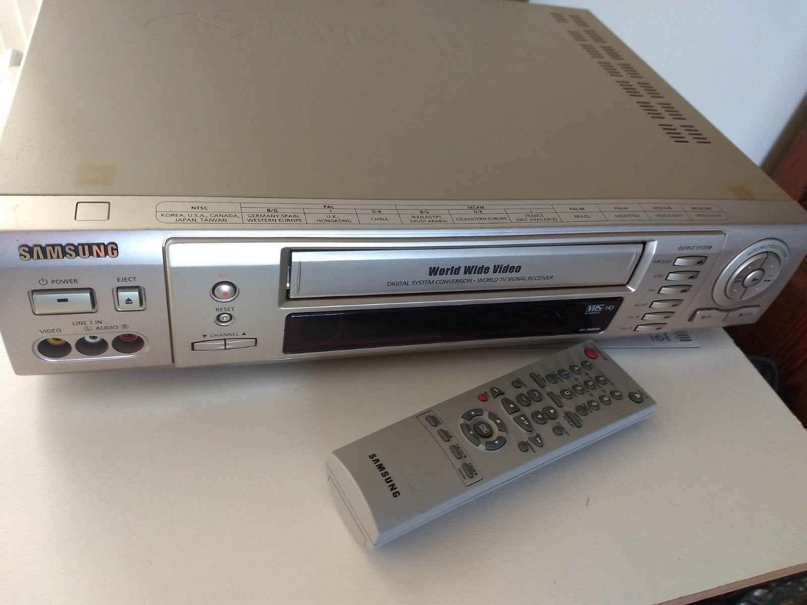 goede Samsung Vhs Videorecorder, Ophalen, Zo goed als nieuw, VHS-speler of -recorder