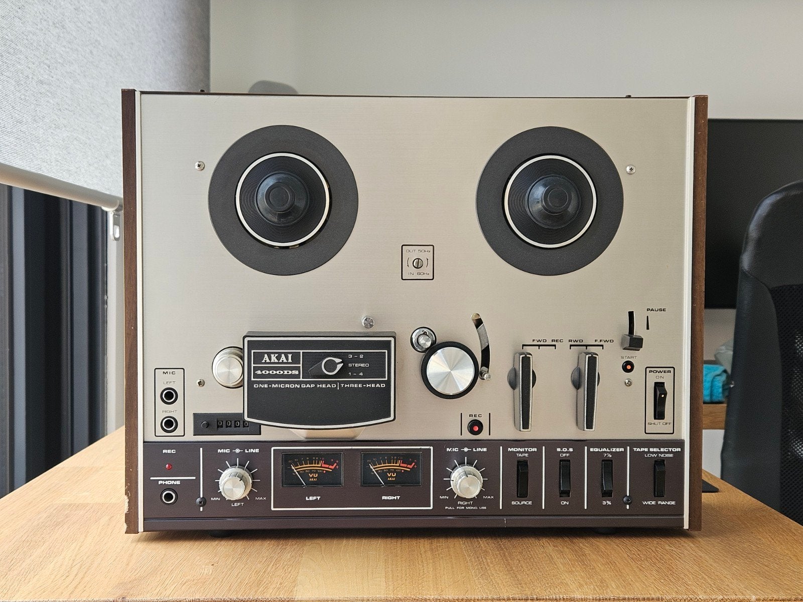 vintage akai 4000DS, Ophalen of Verzenden, Bandrecorder, Met banden