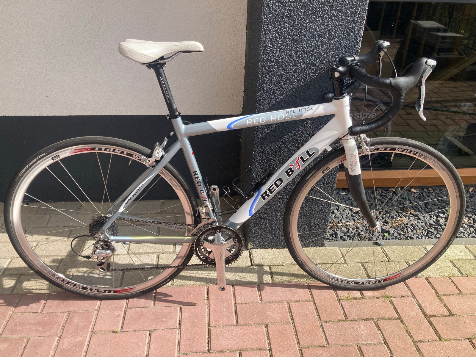 Red Bull racefiets jeugd, frame 51-53, incl. jeugd verzet, Fietsen en Brommers, Fietsen | Racefietsen, 28 inch, Gebruikt, Velgrem