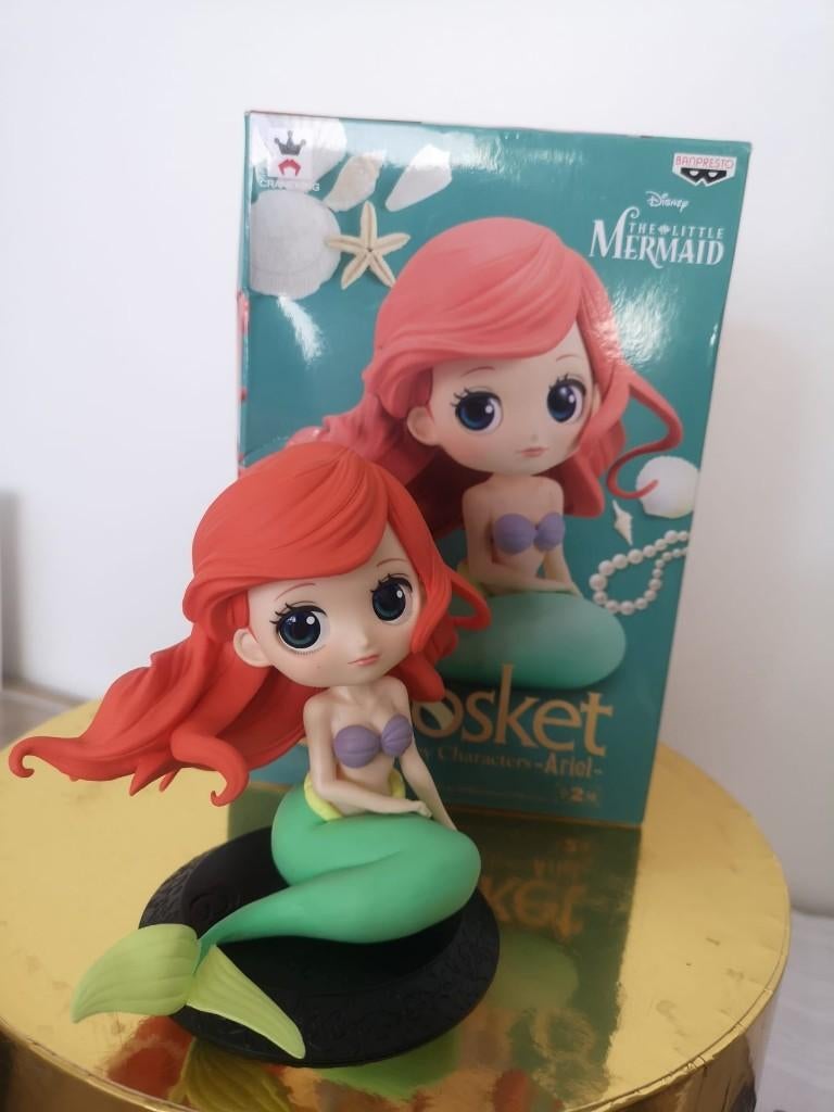 Qposket Ariel - de kleine zeemeermin ZGAN, Ophalen of Verzenden, Zo goed als nieuw