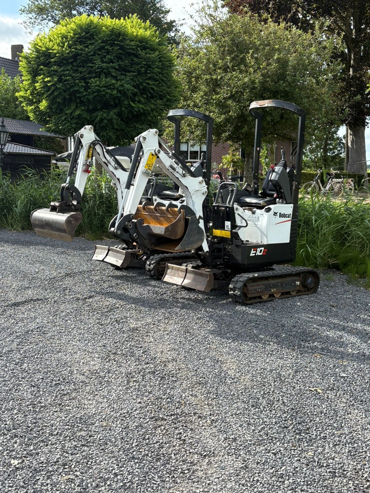 Bobcat e10z minigraver(bj 2022 en (bj 2021), Zakelijke goederen, Ophalen, Graafmachine
