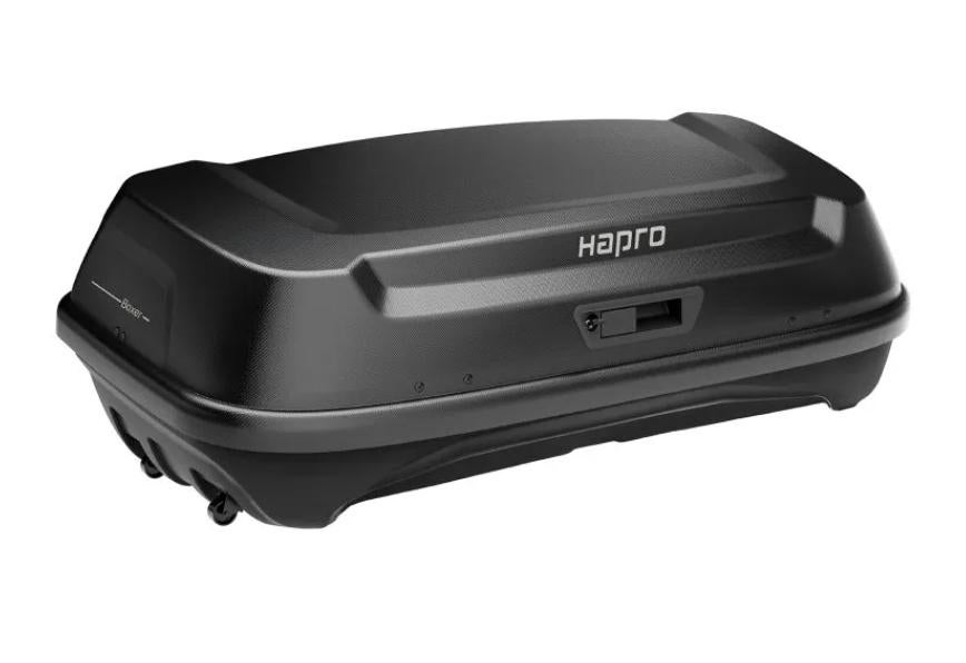 Hapro Boxer L + Platform - Trekhaakkoffer - 420 Liter zwart, Ophalen of Verzenden, Nieuw